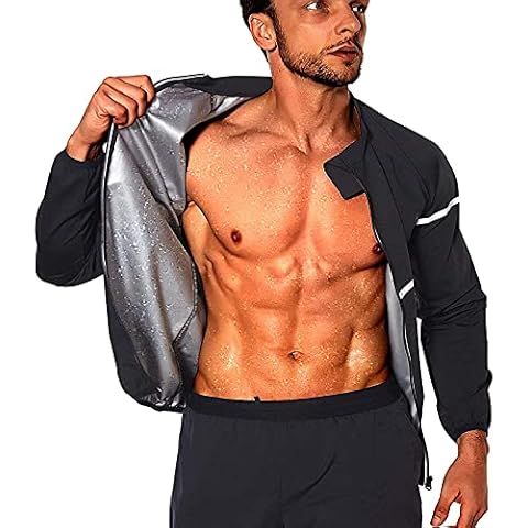 NINGMI Men's Sauna Suit Cover