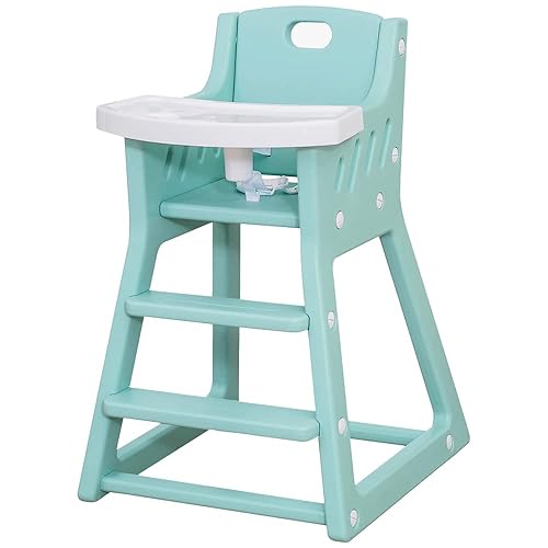Silla alta para bebé con bandeja de alimentación silla de comedor para niños diseño de estructura de forma segura y sólida fácil de limpiar se puede