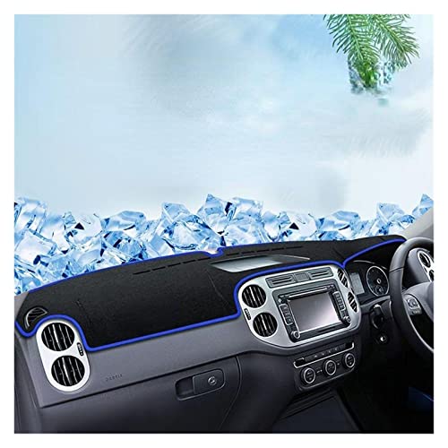 Parasol para Panel de Instrumentos VW Tiguan 2009-2015 Evita Reflejos y Protege el Interior