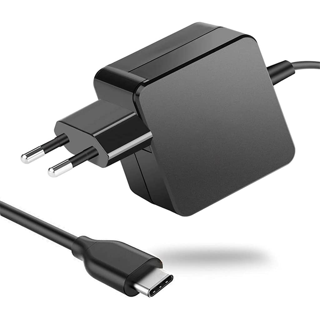 New Net 65W Type C USB Cargador Adaptador PC portátil compatible con Lenovo Thinkpad Yoga ASUS Samsung dell XPS Latitude Xiaomi Huawei Mateboook Acer HP Google Chromebook Cargador Laptop