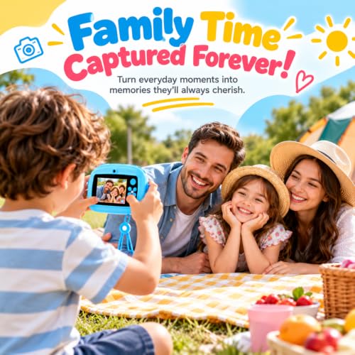 Greento Farms Store Greento Farms Kids Instant Print Camera Multicolor - Image 6
