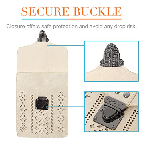 Image of Small Phone Crossbody Bag for Women,RFID Blocking Cell Phone Purse with Card Slots,Faux Leather Cross body Wallet for Daily | Small