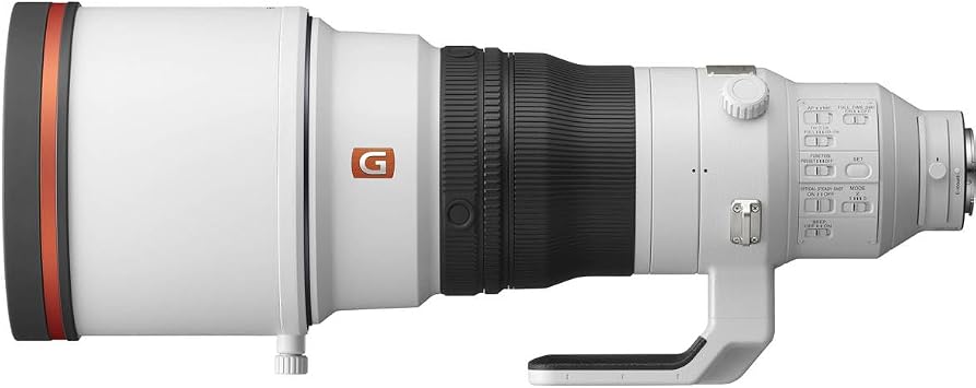 Sony SEL400F28GM 400mm F/2.8-2.8 Fixed Prime Camera Lens, White