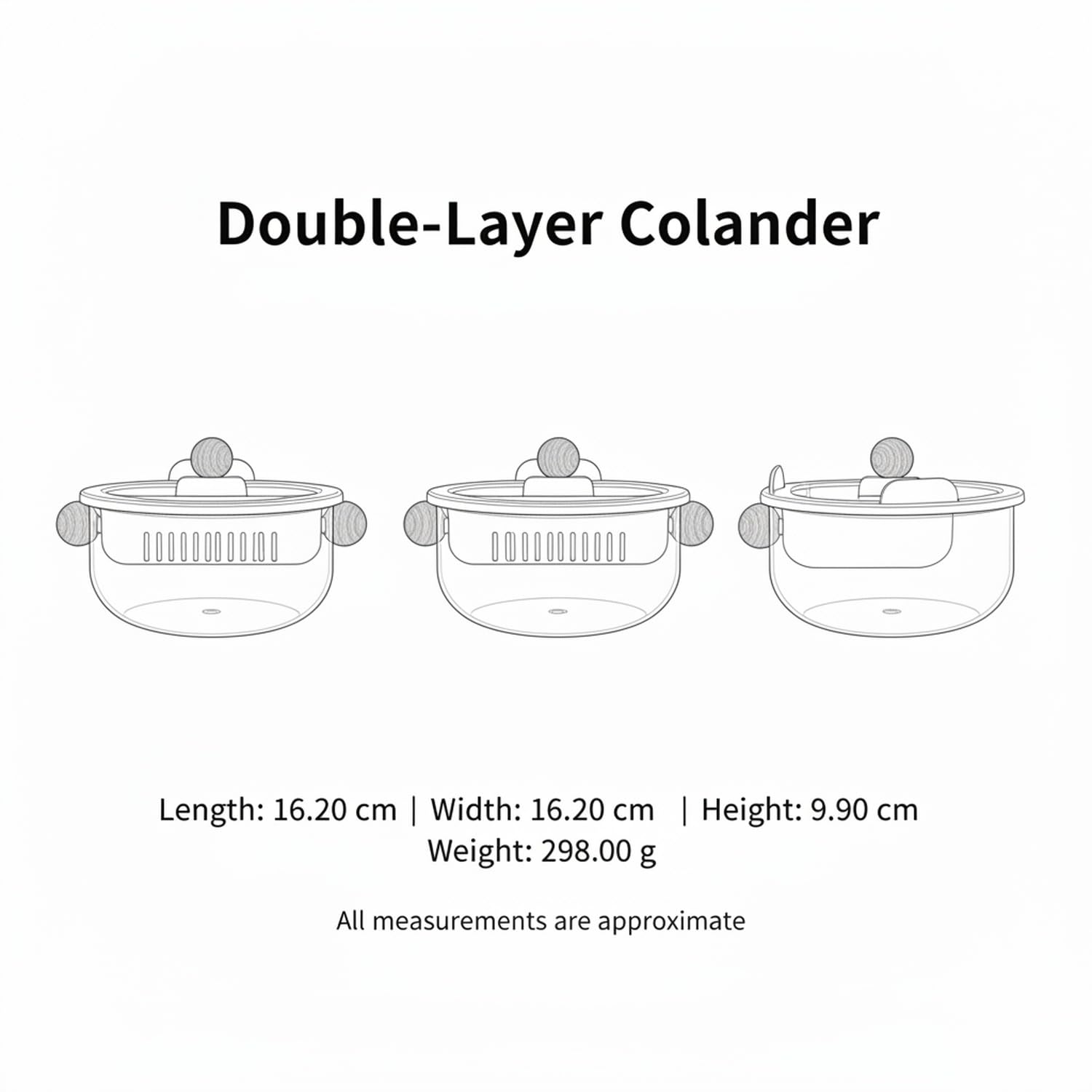 Scolapasta, 1 PC