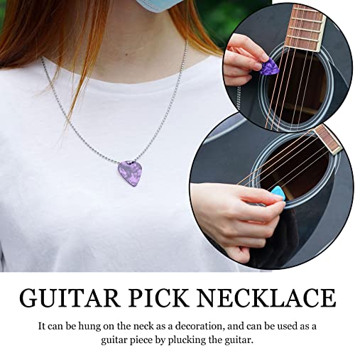 HUNM Médiators de guitare, collier de musique basse pour homme et femme, 1 médiator de guitare en celluloïd pour les… - Les Beatles, Paul McCartney, John Lennon, RIngo Starr, George Harrison HUNM Médiators de guitare, collier de musique basse pour homme et femme, 1 médiator de guitare en celluloïd pour les… – Image 4