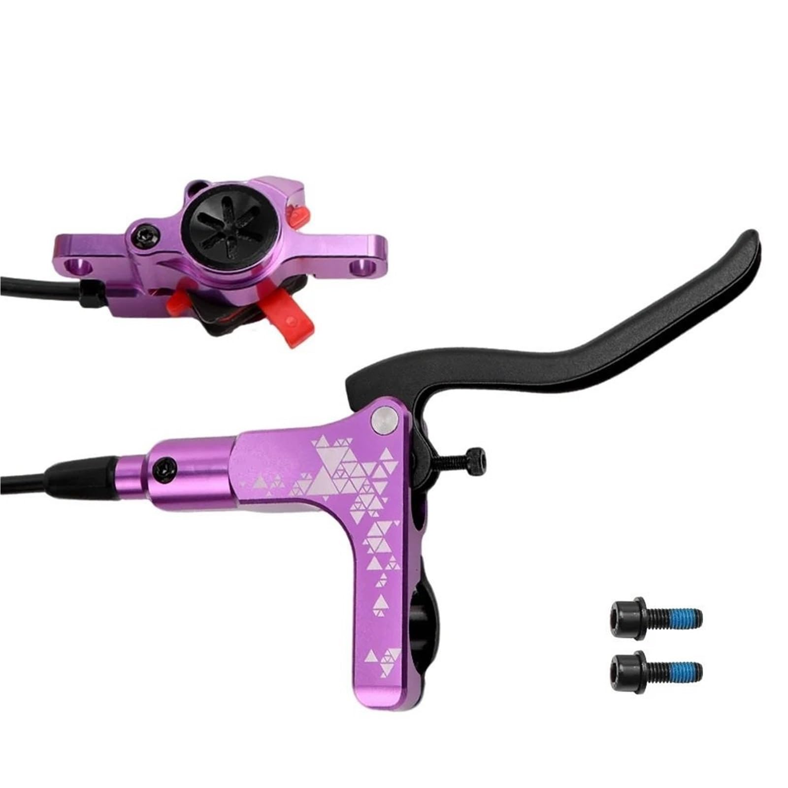 tylny bęben hamulcowy Zestaw hydraulicznych hamulców tarczowych MTB 160mm wirniki zacisk olejowy płyta zacisk rowerowy uchwyt rower podwójny tłok hamulec olejowy