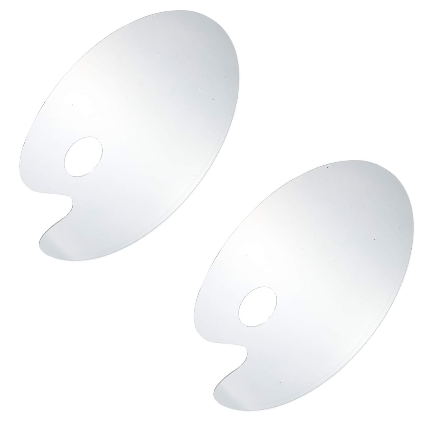 Tavolozze Per Pittura Acriliche | 2 Pezzi 15x25 Cm Ovali | Trasparenti E Riutilizzabili | Per Olio, Acquerello, Tempera - Foto 11