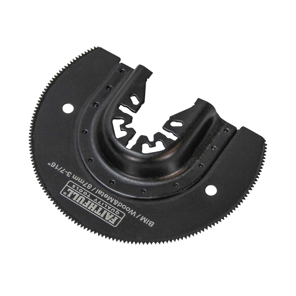 Faithfull Multi-Functional Tool Hss Radial Blade Wood/Metal 87Mm