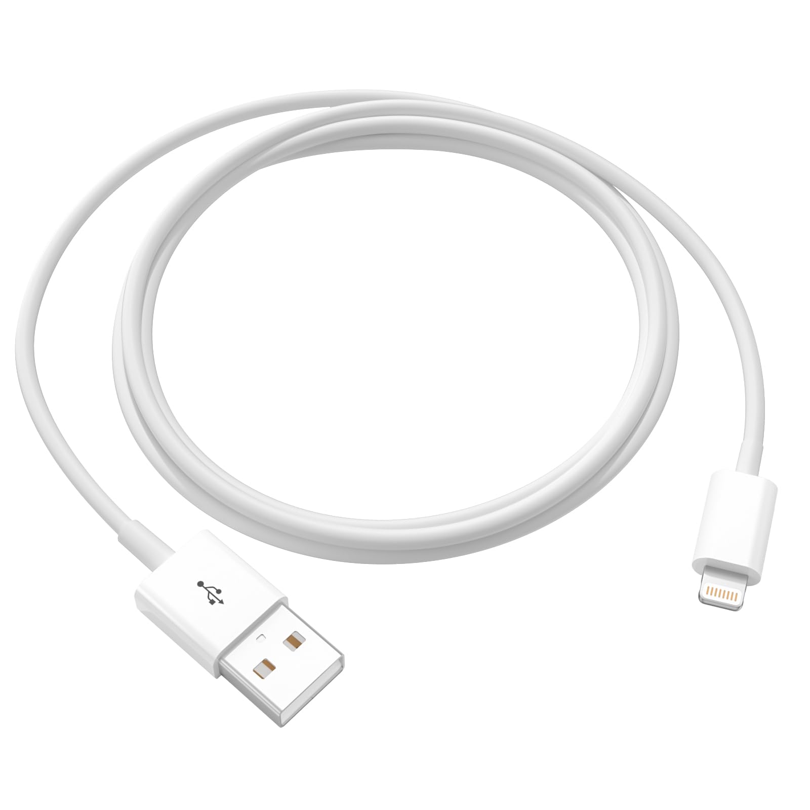 Car Apple Carplay Cable, USB A to Lightning Cable, Apple MFi Certified Charger Cord Compatible with iPhone 14pro max/14/13/12/11/XS/XR/X/8/7, iPad 4/5/6/7/8, Air 2/3, Car Charging Cable (3FT)