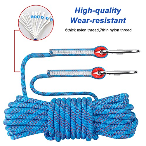 Kletterseil Bolatus 10 mm Nylon Sicherheitsseil 10 Meter