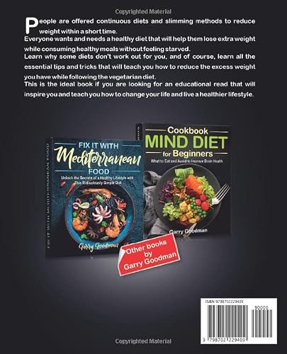 Fix It With Vegetarian Food: Learn How To Be A Healthy Vegetarian For Best Health, Weight, And Wellbeing (Fix It With Food) #TOP1
