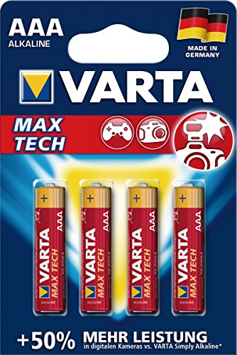 Preisvergleich Produktbild Batterien Max-Tech VARTA MAXTECH MICR.4ER 04703110404