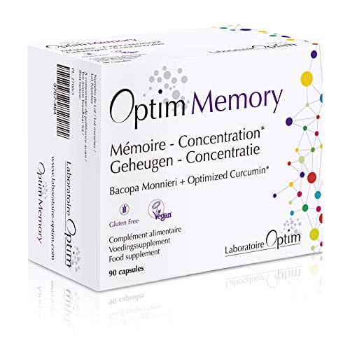 Bacopa Monnieri Gélules Brahmi - Curcuma curcumine Longvida - 90 ...