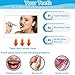 TAISHAN Ultrasonic Electric Toothbrush,U-Shaped Automatic Toothbrush 360° Cleaning with UV Light with 4 Clearing Gear, Washable Travel Home Dual-Use