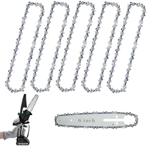 E & S 3 Pack 8 Inch Chainsaw Chain 3/8" LP Pitch .043 - Foto 8