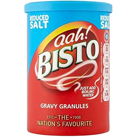 Bisto Reduced Salt Gravy Granules 170g X 4 Pack Cover