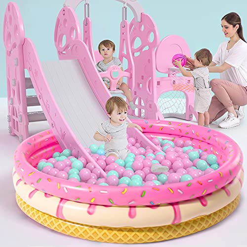 Jasonwell Inflatable Baby Kiddie Pool - Kids Paddling Pool Toddler Baby Swimming Pool Blow Up Ball Pit Pool Blow Up Infant Wading Pool For Backyard (48In Donuts) #TOP7