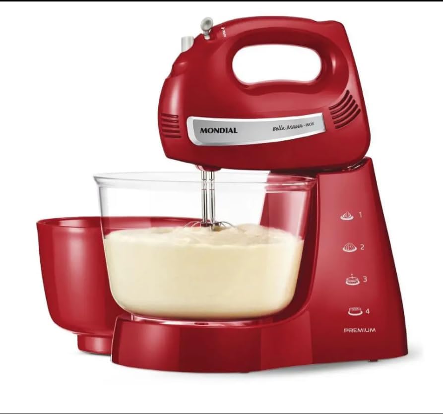 Batedeira Bella Massa Mondia 500W – B-29 NP 110v
