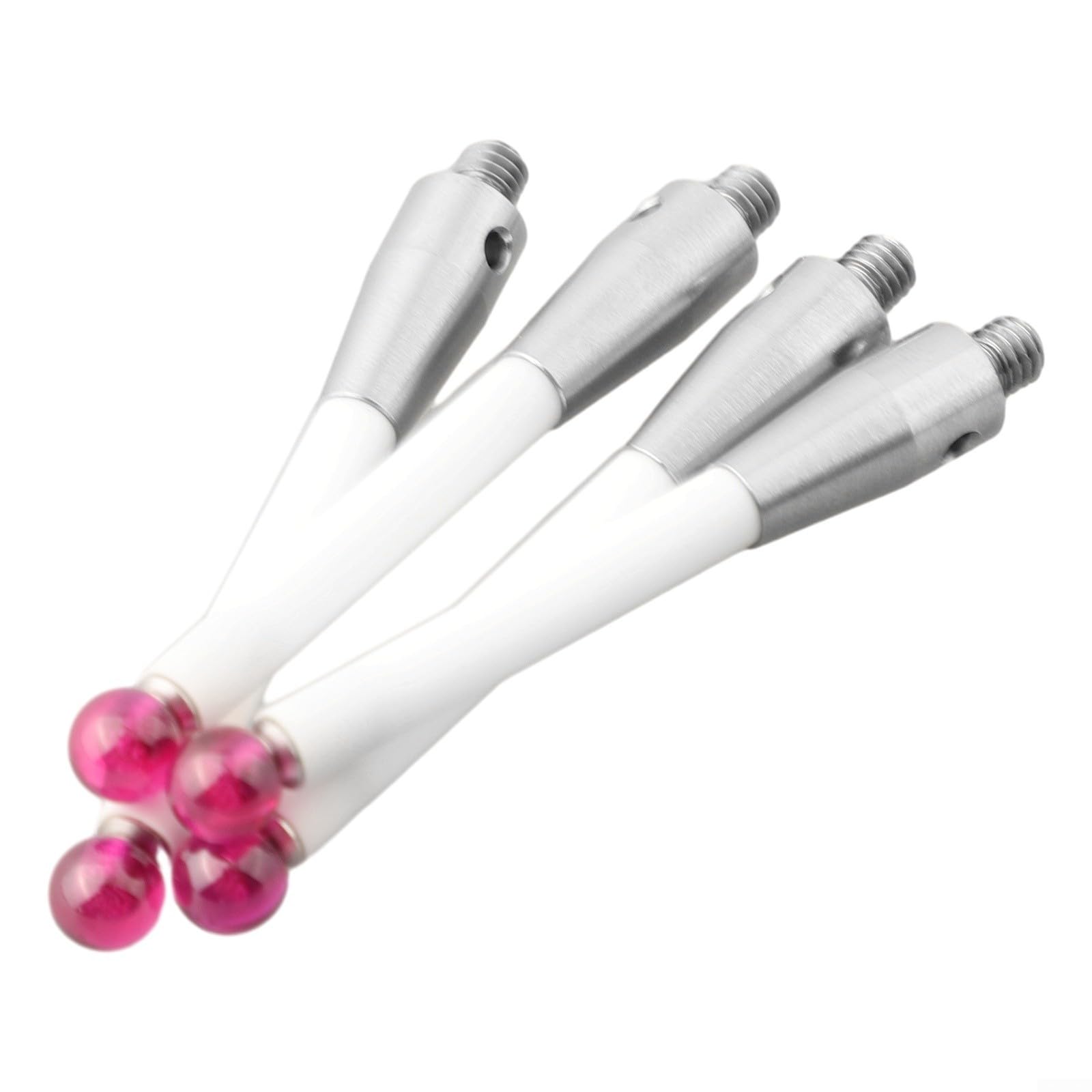 Cmm Probe Stylus con punta a sfera (diametro 6 mm × lunghezza 50 mm) gambo filettato in ceramica macchine di misurazione a coordinate – A-5000 3709 (confezione da 4)
