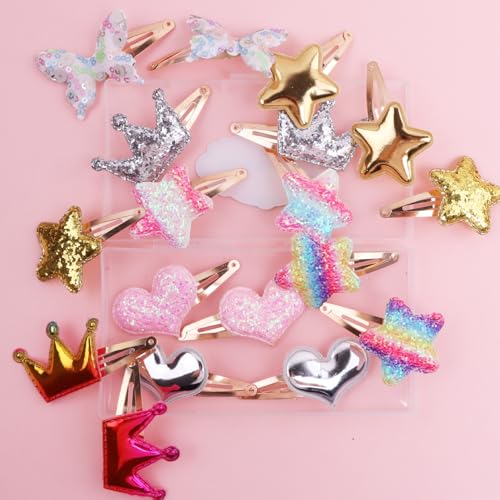 Pinzas de Metal para Cabello - Set 18 piezas miniatura 4