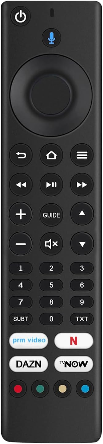 Telecomando Sostitutivo ALLIMITY Voice ALD187R Per TV Grundig Vision Fire TV Edition, Modelli Selezionati, Pronto All'uso