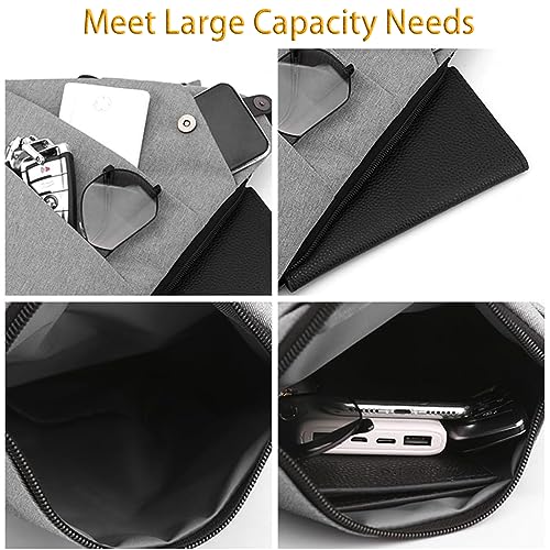 Anti Theft Crossbody Bags for Women, 2025 New Anti-Theft Travel Bag, Shoulder Bag Anti-theft Design for Travel, Sport (Blue - Right Shoulder)4