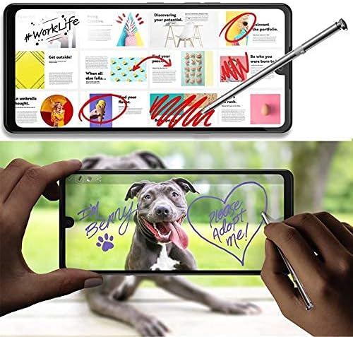 ULK 2PCS Stylo 6 Pen Replacement Touch Pen Stylus Pen - Built in and Spring Loaded for LG Stylo 6 Q730 (2PCS Blue Pen)