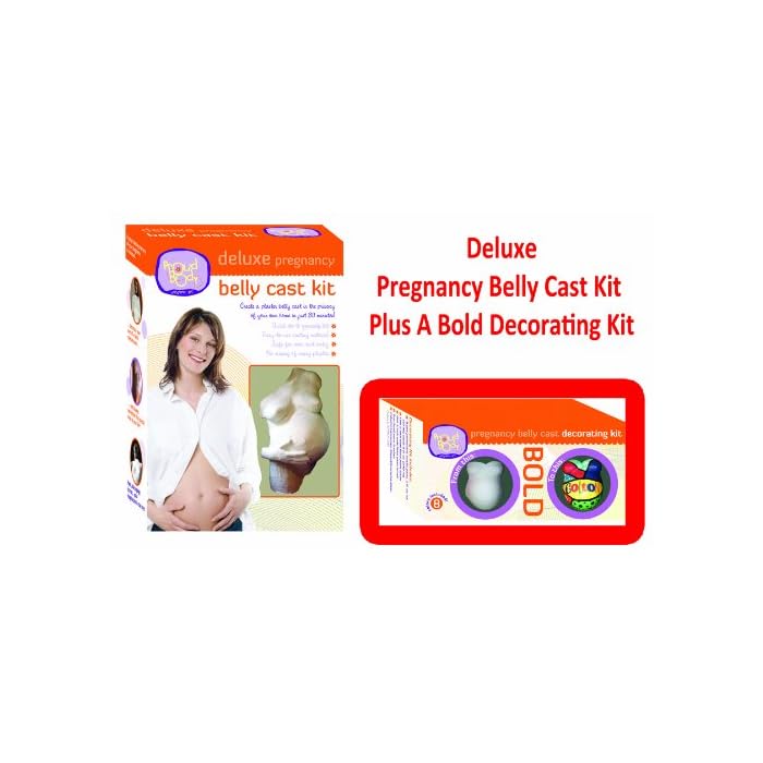 Buy Deluxe Pregnancy Belly Cast Kit Plus A Bold Pregnancy Belly Cast