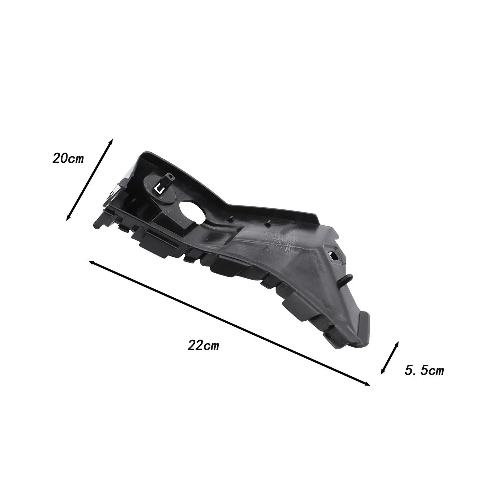 para para Citroen C1 2 uds soporte de parachoques delantero retenedor montaje repuesto lateral izquierdo y derecho