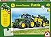 Produktbild Schmidt John Deere Tracter with Sprayer Jigsaw (40 Pieces) + Siku Model Tractor