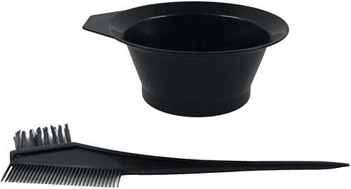 Miniatura 3 de Treasure Gurus - Juego de 2 brochas de color para el cabello, kit de peine para el hogar, salón de belleza, juego de herramientas para decolorar y