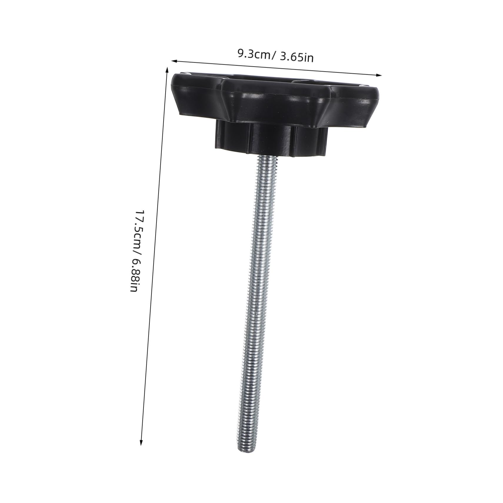 GRIRIW Car Spare Tire Hold Down Fastening Bolt Durable Tire Mounting Hardware for Secure Fit Versatile Compatibility with Various Models Easy Installation for Vehicle Owners