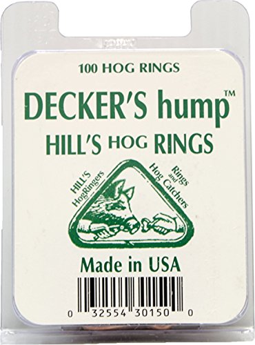 Hill Hog Ring, Pack of 100