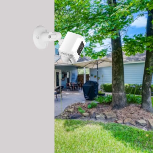 Image of 360 Adjustable Wall Mount for Ring Spotlight Cam Battery /Cam Plus /Pro (Battery), Suitable for Indoor /Outdoor Use, Perfect View Angle for Your Surveillance Camera System