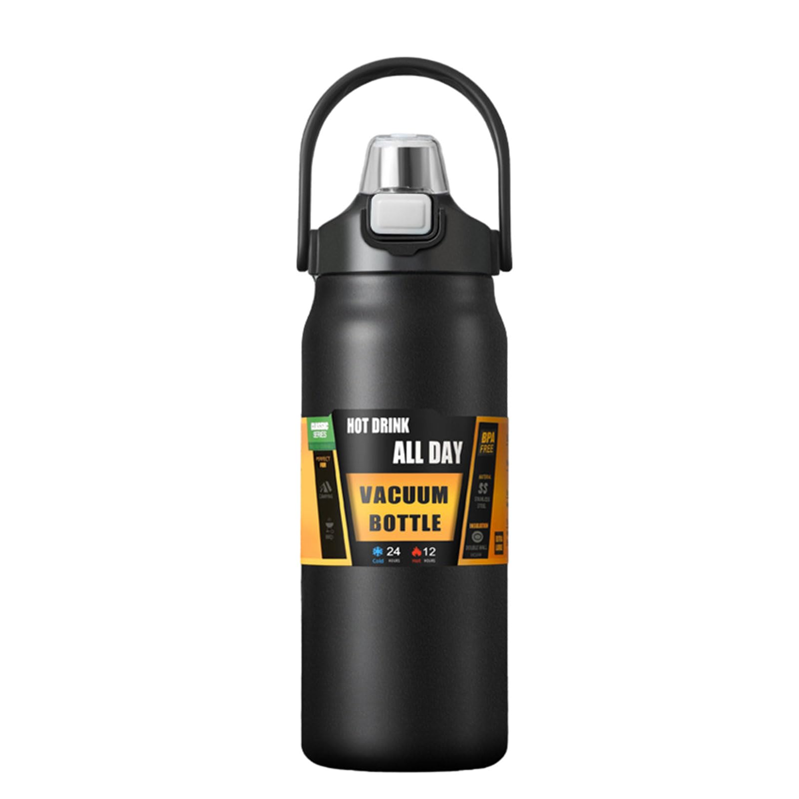 Elnwnnkc Belly Mug 304Stainless Steel Travel Cup Insulated Drinkware Portable Coffee Mug for Sport School Use Sports Bottle