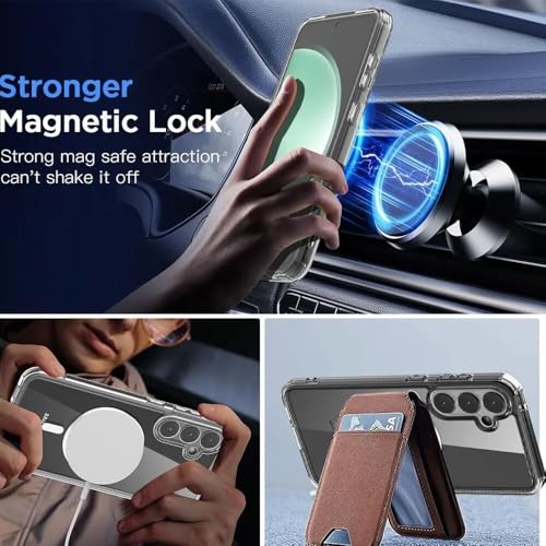 Image of A rtistque Clear Back Cover Case for Samsung Galaxy S23 5G Compatible with Mag-Safe| Acrylic | Case for Samsung Galaxy S23 5G | Shockproof TPU Protective Design | Samsung S23 Back Cover Transparent