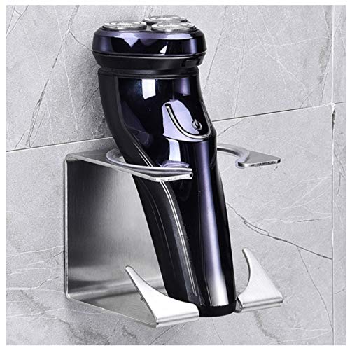 Rasiermesser selbstklebende Badezimmer Aufbewahrungsbox Edelstahl Elektrorasierer Wandhalterung Haushaltsstützrahmen