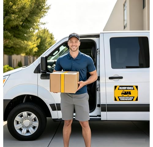 Aimants pour voiture pour éviter les tensions : signalisation Flex Delivery Driver