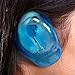Hair Color Earmuffs, Ear Protection Tools, 2Pcs Blue Ear Cover Anti Staining Plastic Guard Protects Earmuffs from the Dye Great for Home Personal Use Or Business Hairdressing Salon