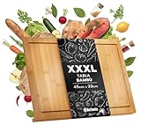 USO VERSÁTIL: La tablita es ideal para diversas tareas culinarias. Ya sea cortando alimentos o amasando masa, esta tabla de cocina ofrece una base sólida. La tabla de cortar proporciona una amplia superficie de trabajo.