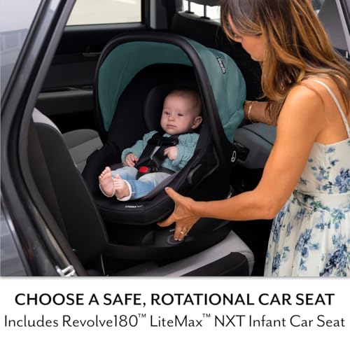 Image of Pivot NXT Travel System with Litemax NXT Infant Car Seat Pacific Green