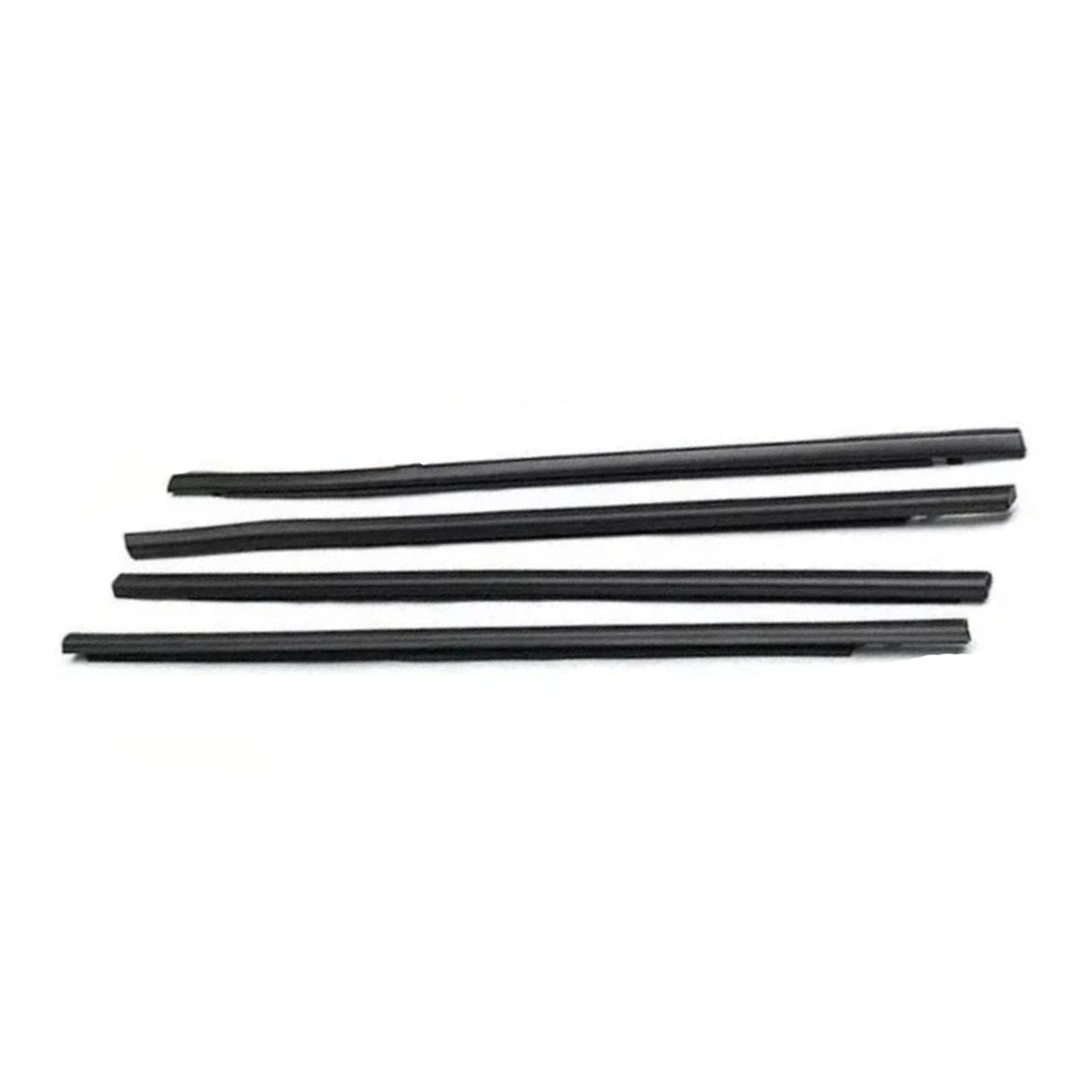 Glilar One Color Automotive Window Seals For Civic Hatchback 4Pcs Car Window Glass Door Weatherstrip Molding Trim Seal Belt 72950Tgga01