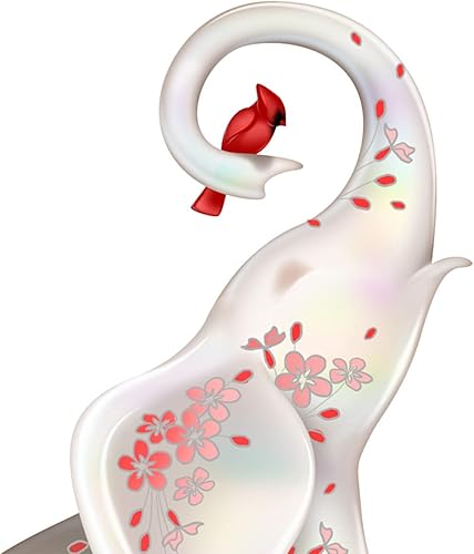 Miniatura 2 de The Hamilton Collection Blake Jensen Forever in My Heart - Figura de elefante pintada a mano