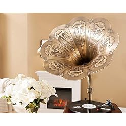 SXLCKJ Gramophone en Bois, Style rétro, Lecteur de Disque Vinyle Antique Big Horn, Prise en Charge de la Lecture de… - Les Beatles, Paul McCartney, John Lennon, RIngo Starr, George Harrison SXLCKJ Gramophone en Bois, Style rétro, Lecteur de Disque Vinyle Antique Big Horn, Prise en Charge de la Lecture de… – Image 4