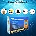 RICANK Kayak Portable Fish Depth Finder Handheld Fish Finder Contour Readout Fishfinder Ice Shore Boat Fishing Fish Detector Device with Sensor Transducer and LCD Display Gear Yellow