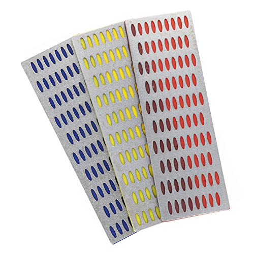 3 Piece Universal Diamond Knife And Blade Sharpening Block Set #TOP1