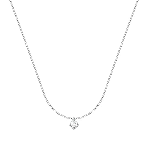 BLUESPIRIT Collana da donna, Collezione Aurora, in Argento 925, Zirconi,Idee regalo - P.25U210000600