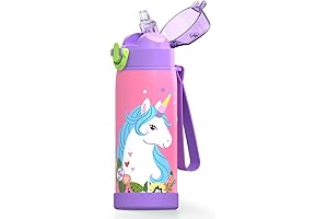 Reusable Water Bottle for Kids: Unicorn Magic