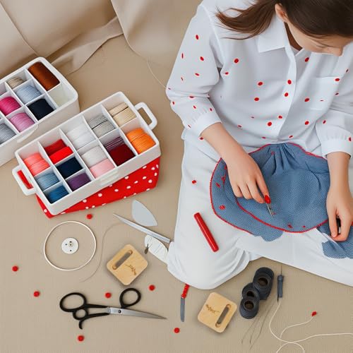 Image of GeryVtee 6 Pcs Small Embroidery Hoop Stand Embroidery Hoop Display Stand Embroidery Frames for Display Embroidery Cross Stitch Hoop Accessories Decor (Rectangle)