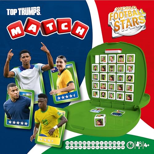 Top Trumps Jeu de Football Plus 2 Joueurs Jeu Plateau Logique Joueurs célèbres pour passionnés et Fans de Foot - vue 7